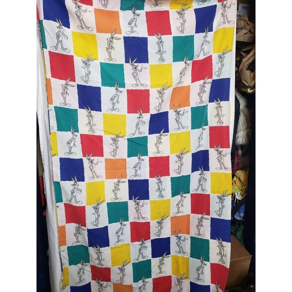 Bugs Bunny 1997 Pillow Case Sewn Up Sheet - Picture 1 of 7